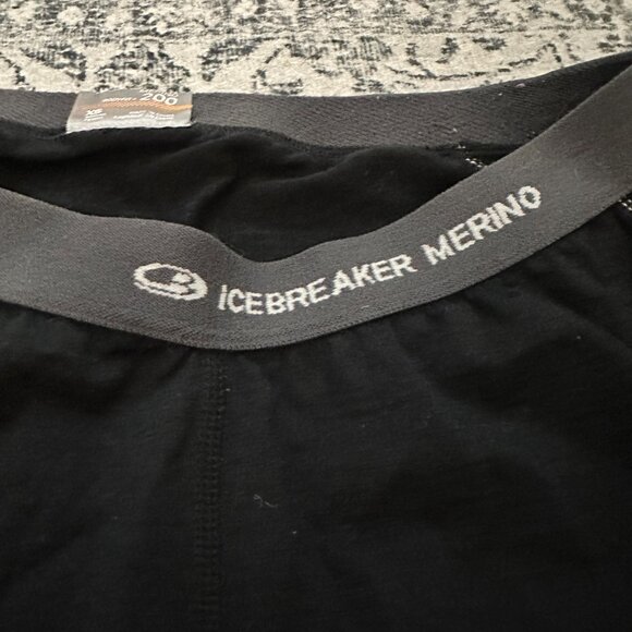 Icebreaker merino wool women's Merino 200 Oasis 3/4 Thermal Leggings XS - Picture 4 of 6